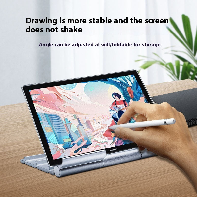 Multi-functional Desktop Foldable Portable Tablet Remote Control Storage Bracket