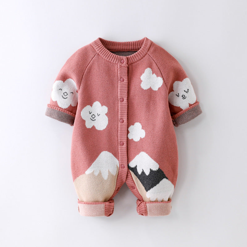 Baby Fashion Casual Long Sleeve Jumpsuit