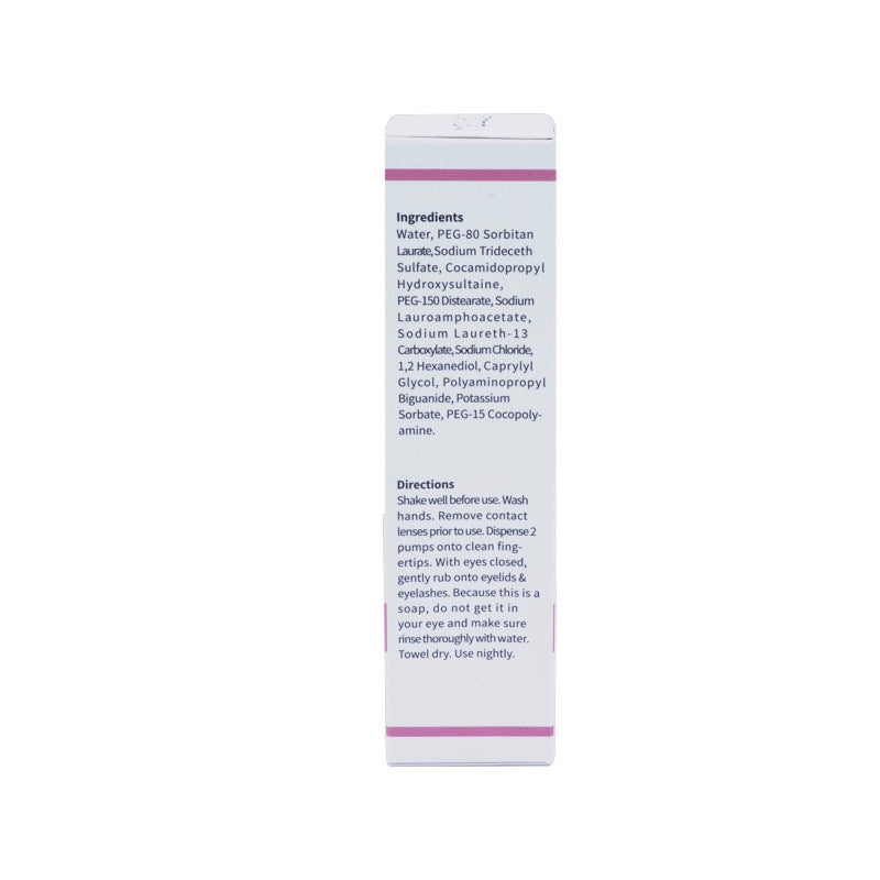 Eyelash Shampoo Moisturizing Frizz Cleaning
