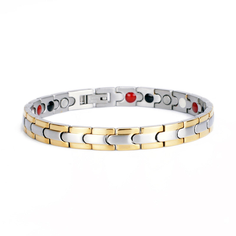 Women's Fashion Simple Stainless Steel Pure Titanium Bracelet