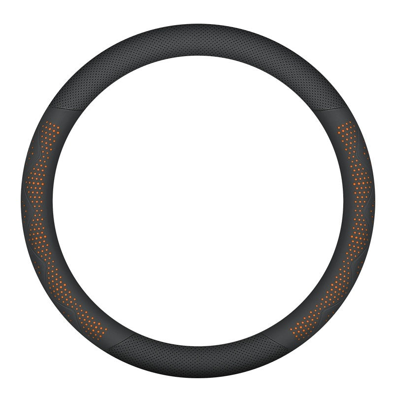 Car Steering Wheel Cover For Four Seasons Non-slip Breathable Comfortable