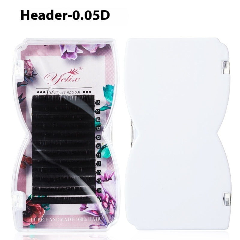 Natural Dense Row Of Flowering False Eyelashes