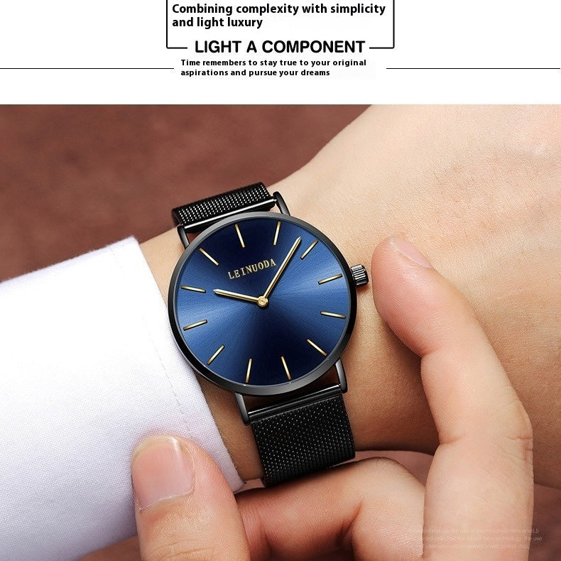 Quartz Watch Simple Men's Watch