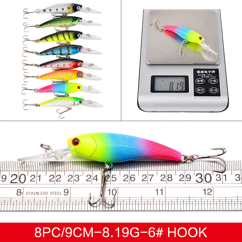 16pc Hybrid Mino Lure Lure Suit DWMI020