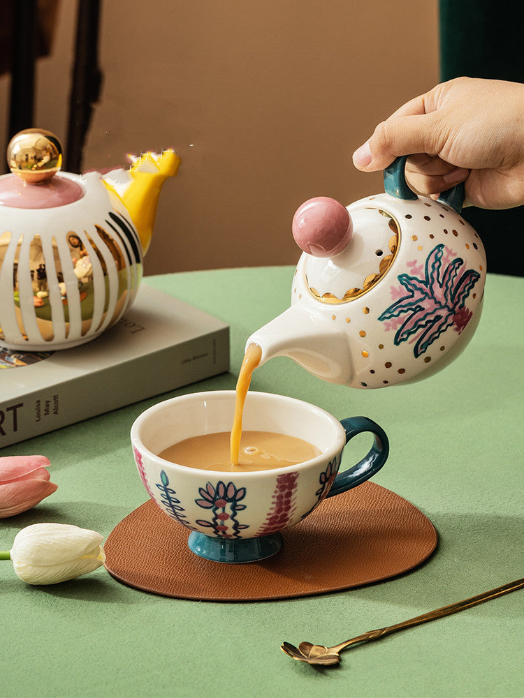 Housewife Teapot Tea Household Cup Set