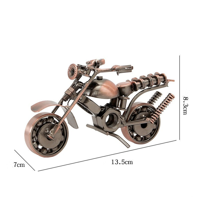 Vintage Little  Motorcycle Home Accessories Handmade Metal Pendant
