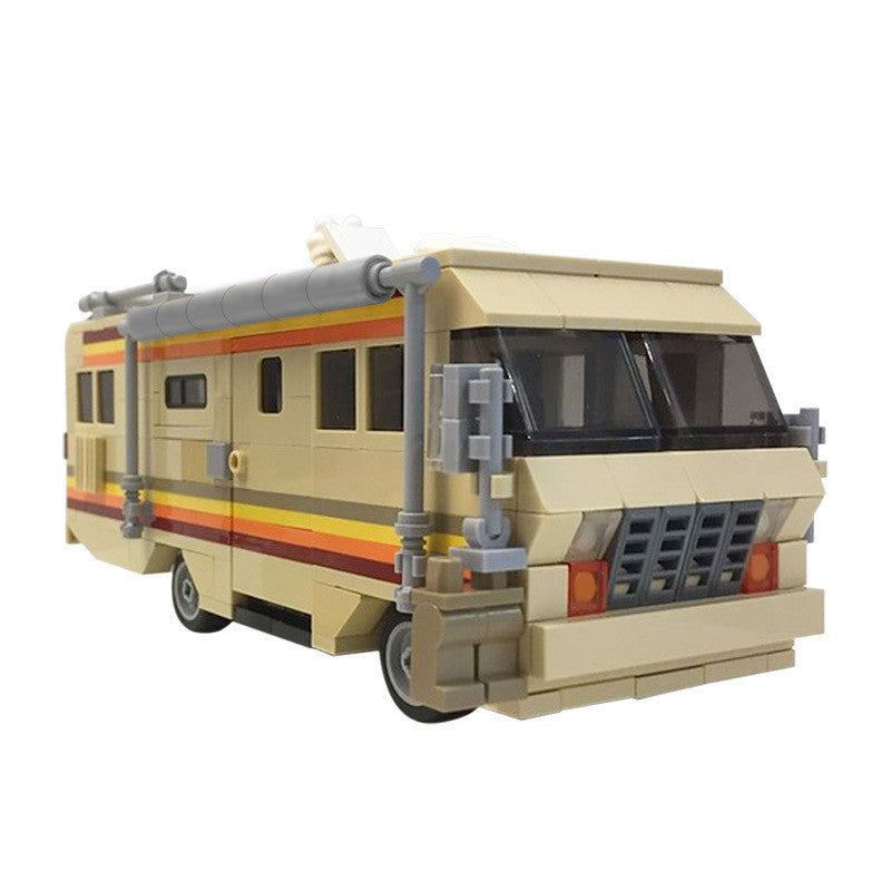 Compatible Assembled Building Block Toy Wagon MOC-17836