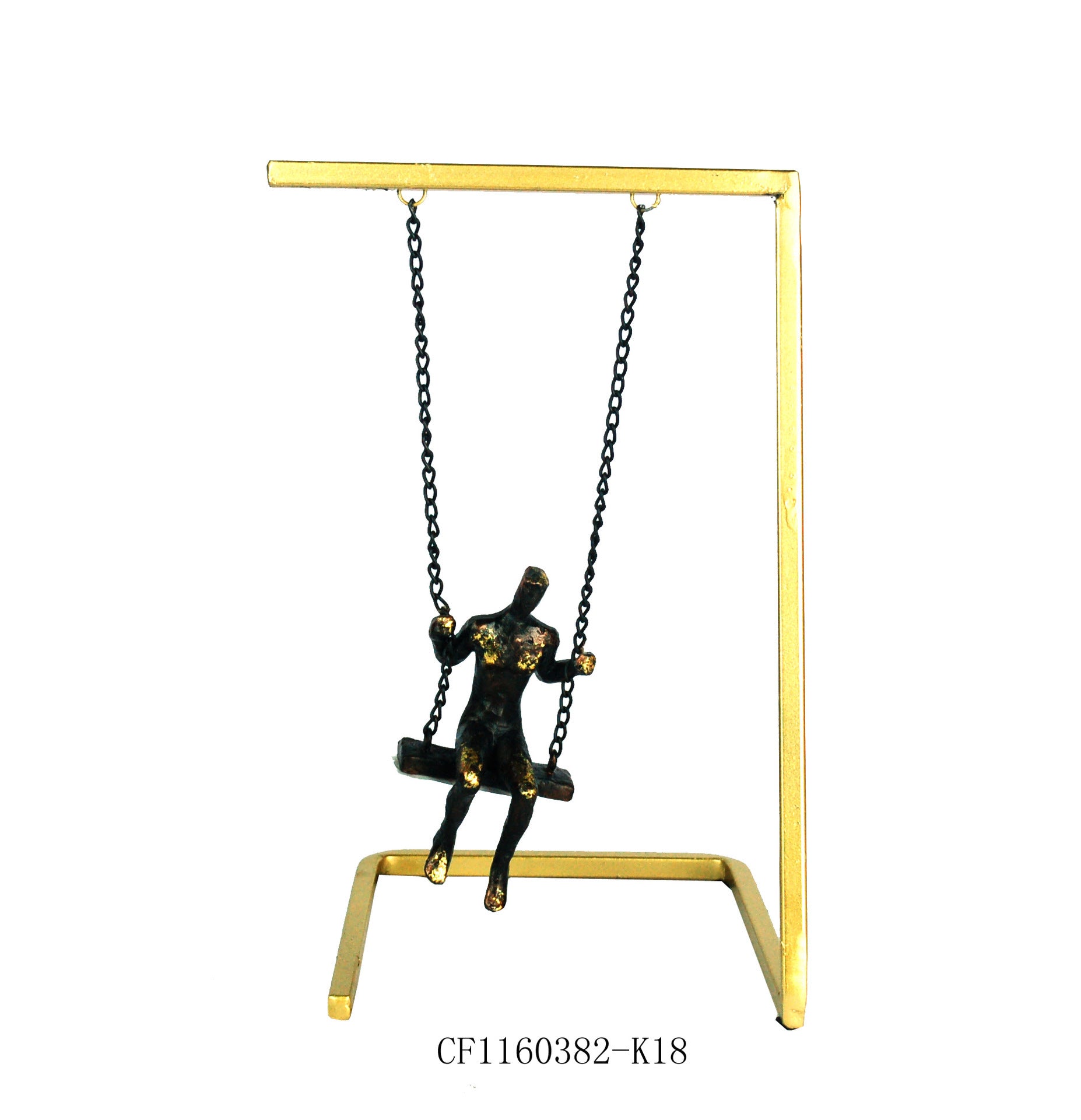 Metal To Swing Couple Study Office Decorations Ornaments