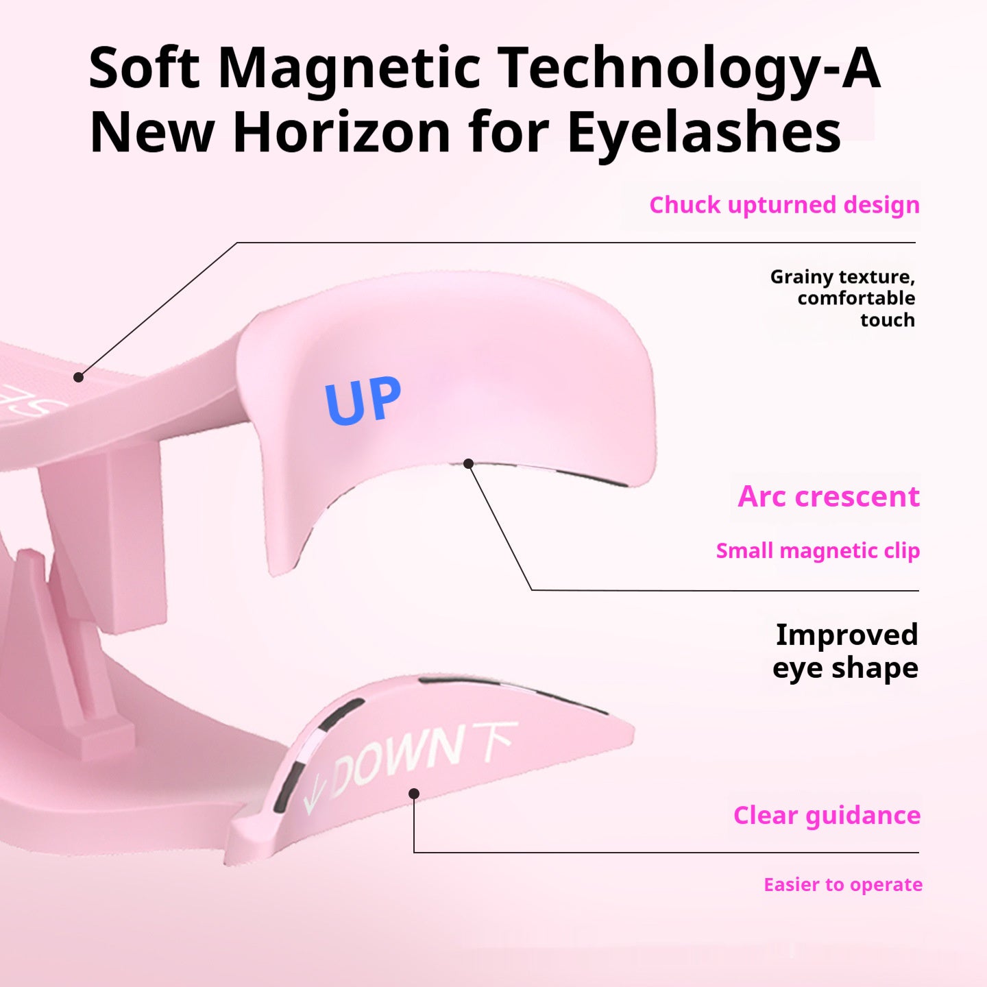 Meixi Soft Magnetic False Eyelashes Heart-shaped Integrated Soap Holder