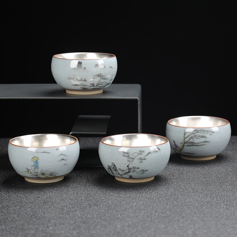Master Household Ceramic Tea Tasting Cup