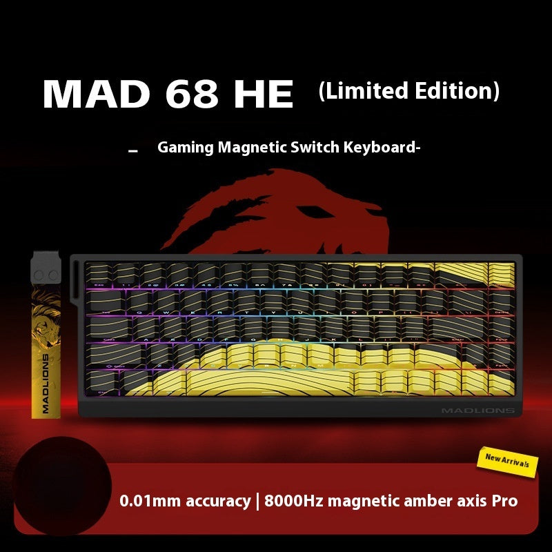 MAD6068 HE Mad68pro E-sports Magnetic Axis Keyboard