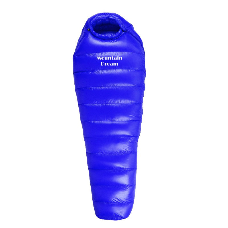 Outdoor Camping Thickened Warm-keeping And Cold-proof Duck Down Sleeping Bag