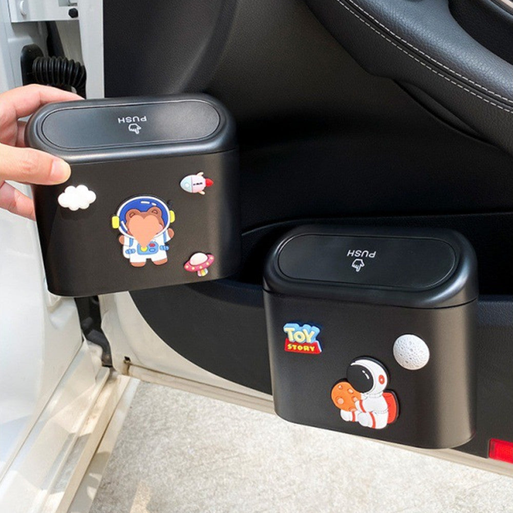 Car Trash Can Creative Cute Storage Cleaning