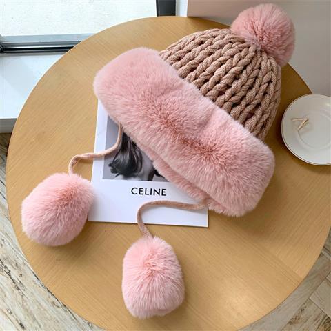 Women's Cold-proof Knitted Warm Wool Hat