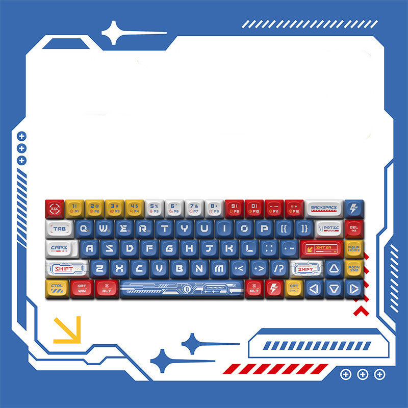 Mechanical Keyboard Original Theme Thermal Sublimation Process Keycaps