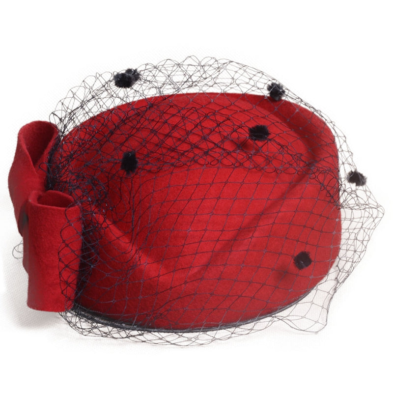 Women's British Retro Style Wool Felt Hat