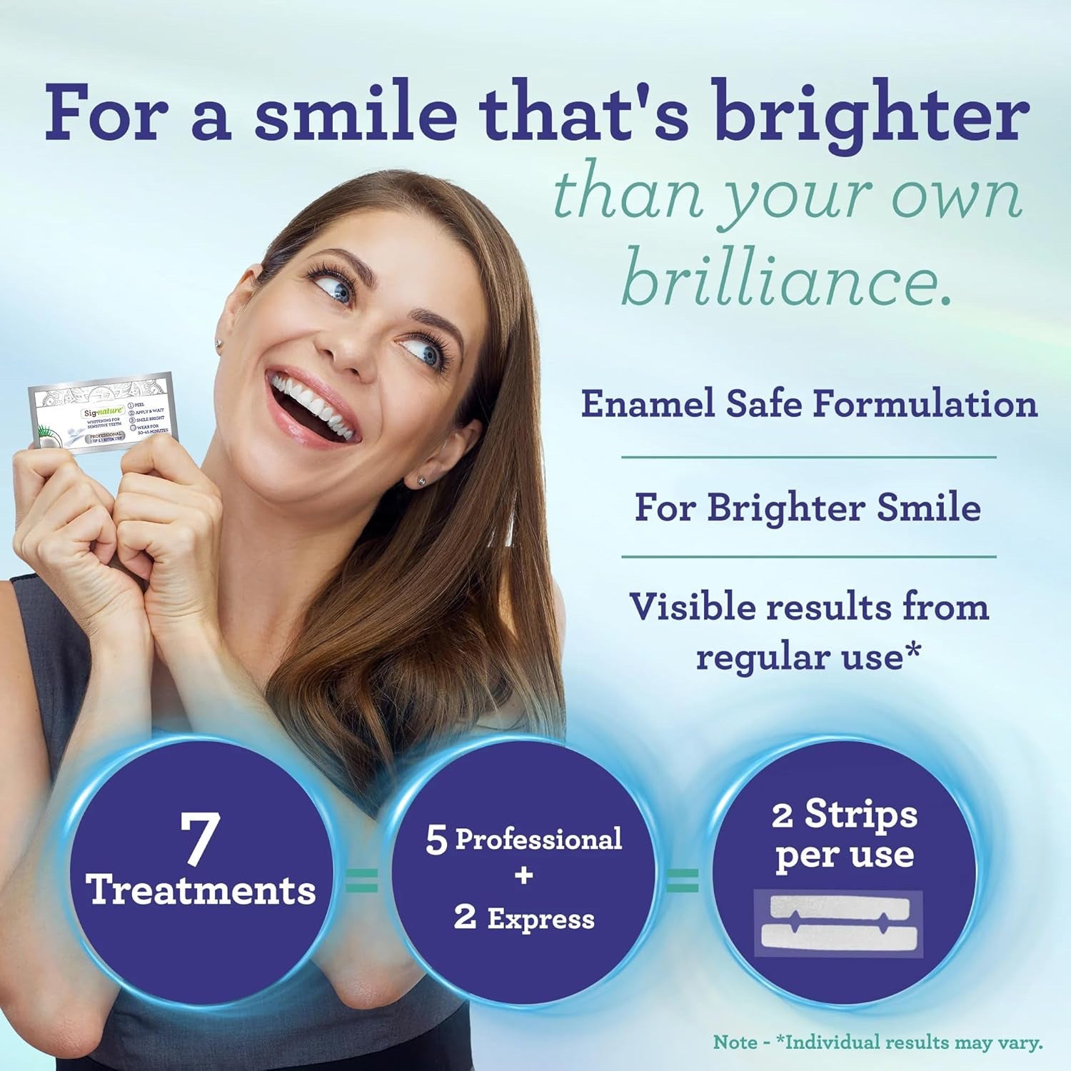 Coconut Oil Teeth Strip Oral Cleaning