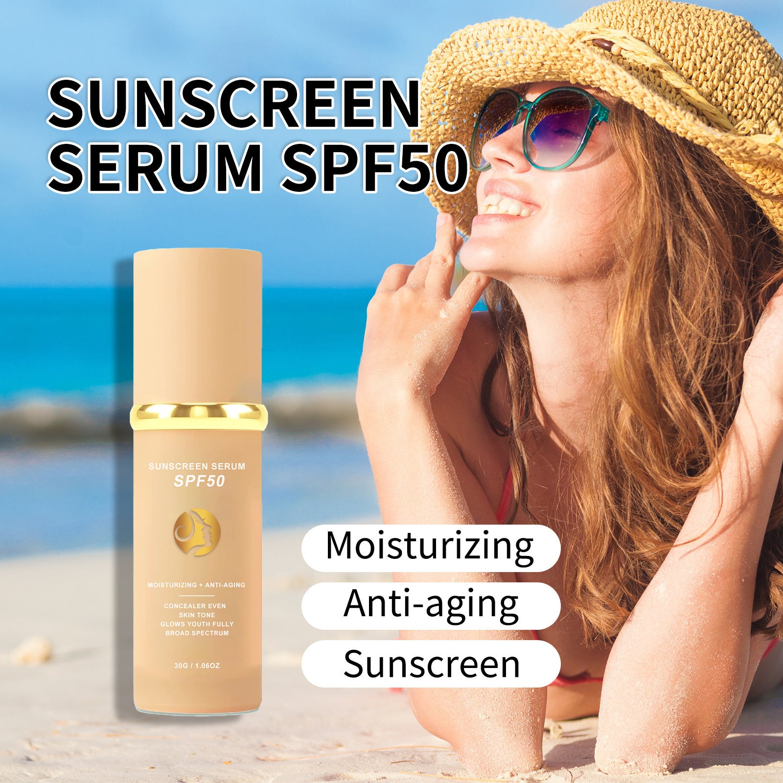 Brightening Skin Color Naturally Moisturizing Concealing Foundation