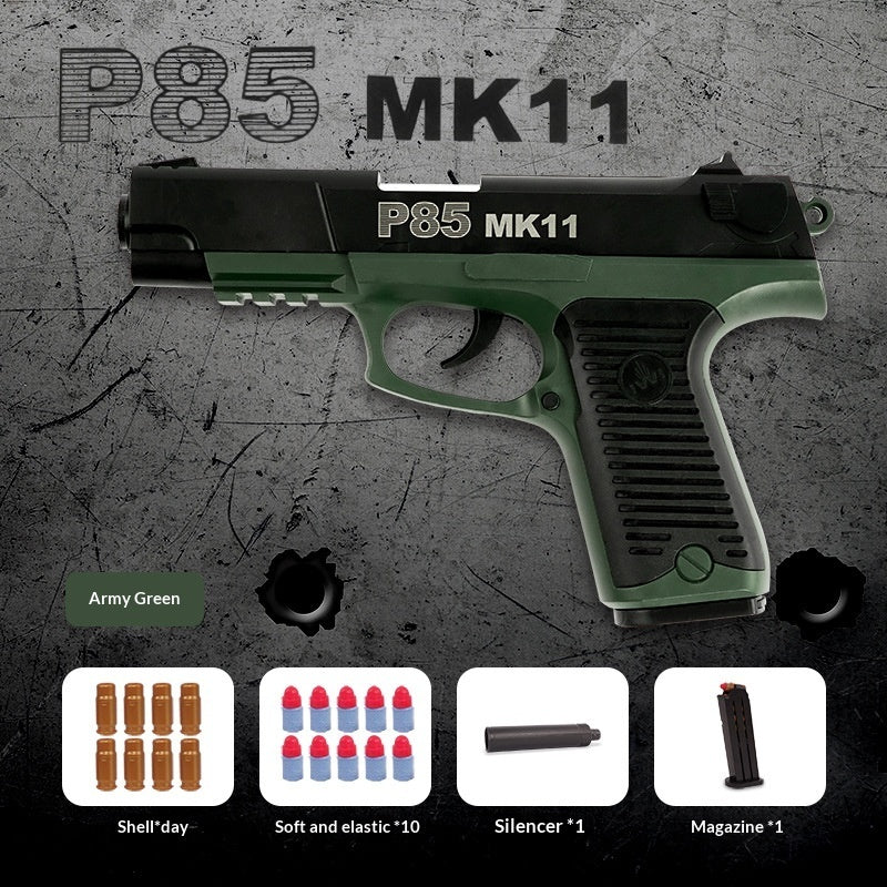 Childrens Toy Soft Bullet Gun Bullets Realistic-looking Pistol