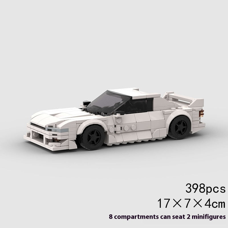 Moc City Vehicle Racing Model Children Education Building Blocks Toy S14