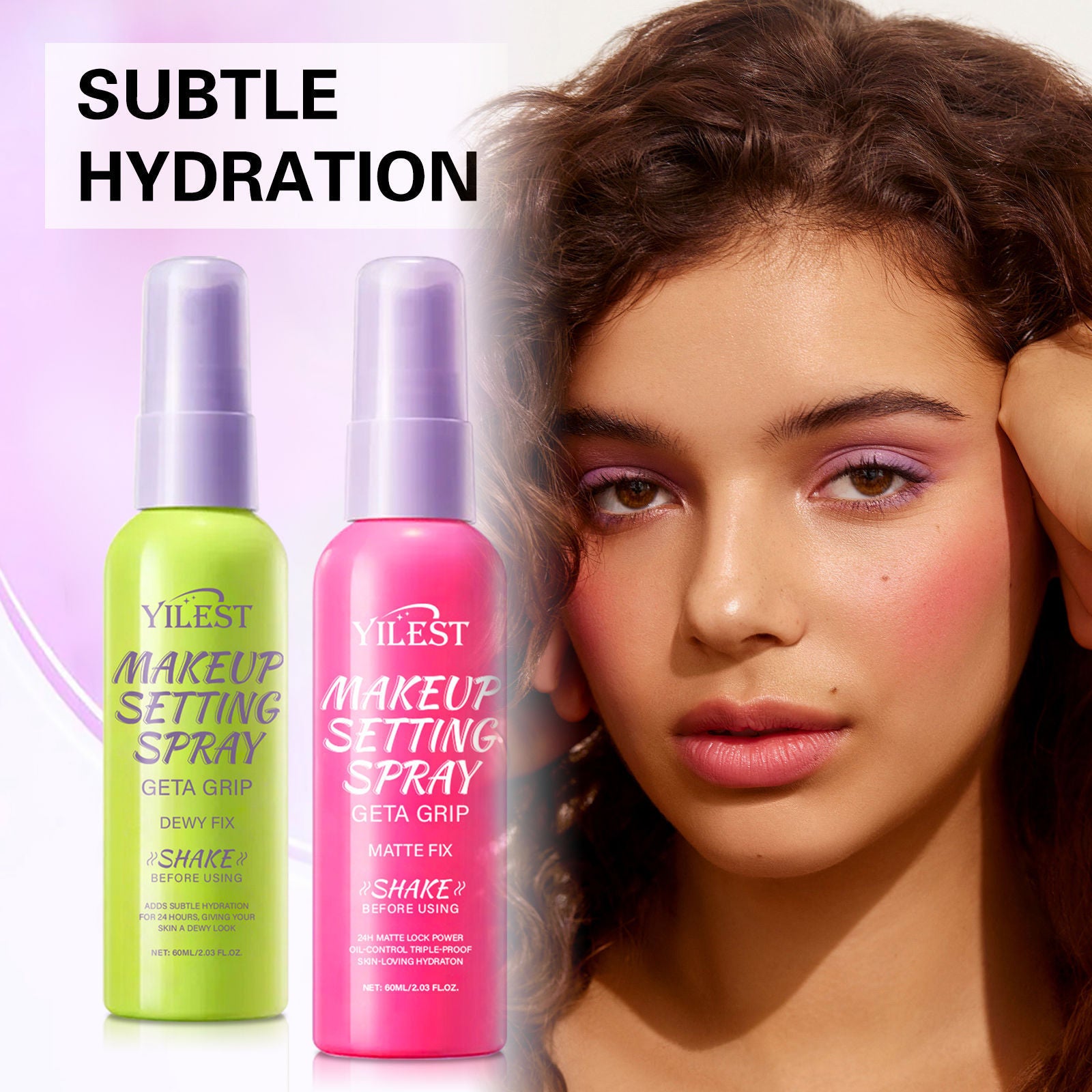 Makeup Mist Spray Moisturizing Shaping Spray Facial Finishing