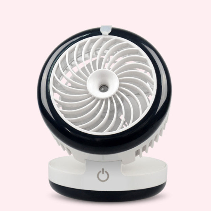 Small Portable Mini Humidification Spray Refrigeration USB Rechargeable Fan