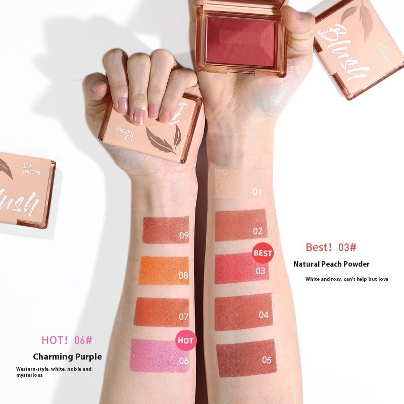 Matte Monochrome Blush Brightening Skin Tone