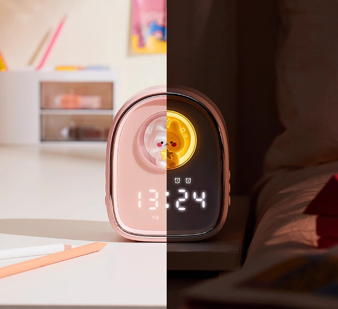 Home Creative Cute Rabbit Alarm Clock