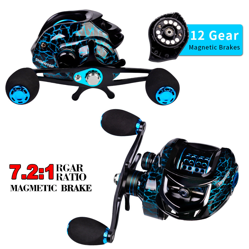 Luya Round Fishing Reel Fishing Reel  Sea Fishing Raft Fishing Reel Fishing Reel