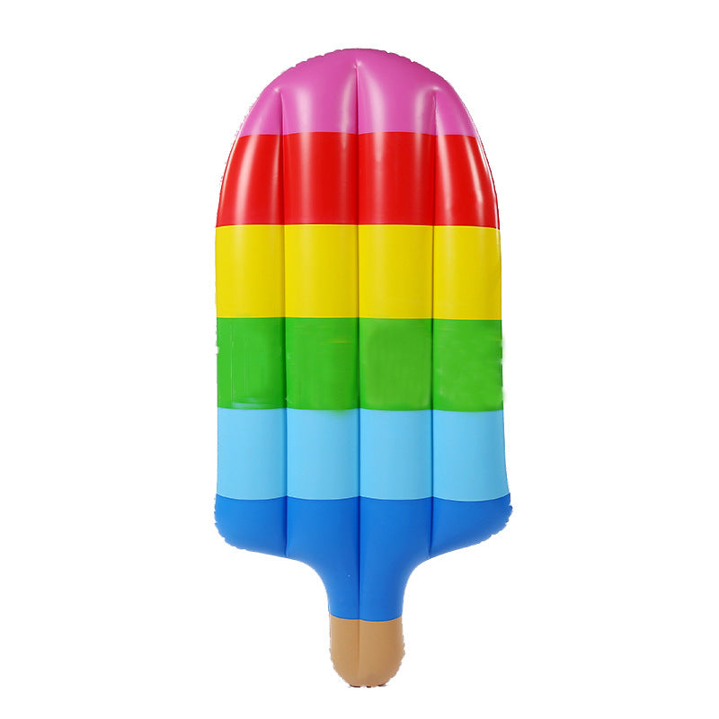 Inflatable Popsicle Float Raft PVC Water Float With Colorful Ice Cream Design