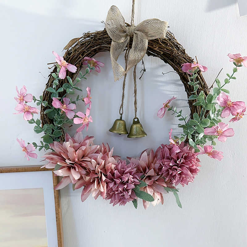 Garland Door Ornament Background Wall Decorations Welcome To Listing