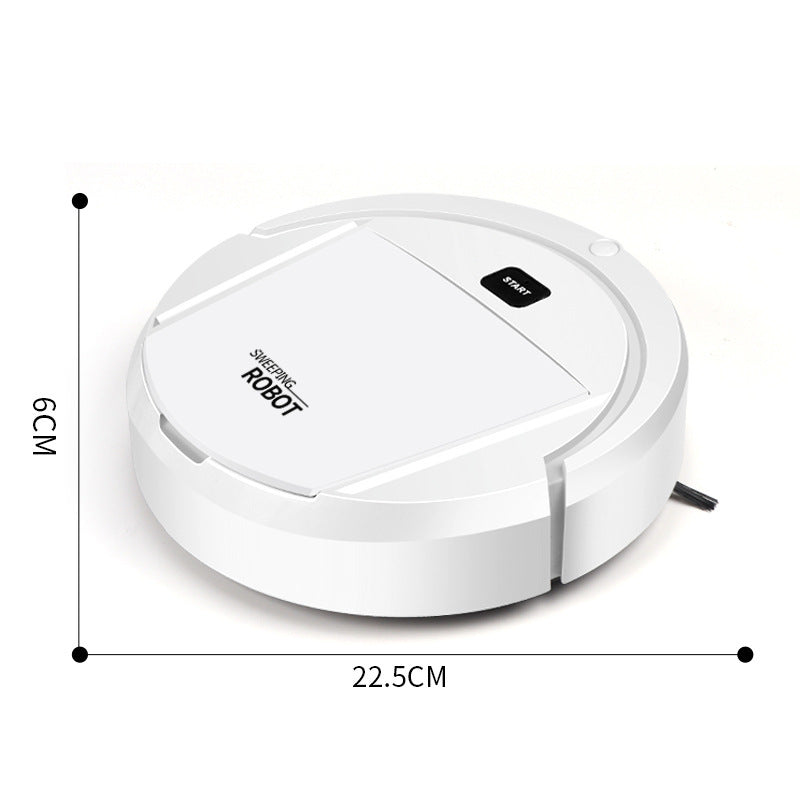 Robot de nettoyage intelligent, aspiration, balayage, lavage intégrés, collecteur de poussière USB