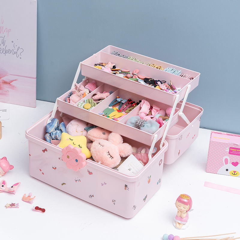 Headdress Hair Clip Ring Dressing Cute Hair Rope Jewelry Box