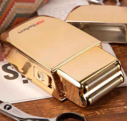 Babas P600 Golden Hair Clipper Oil Head Bald Head Push White Hair Salon Household Shaver Professional Push White Device