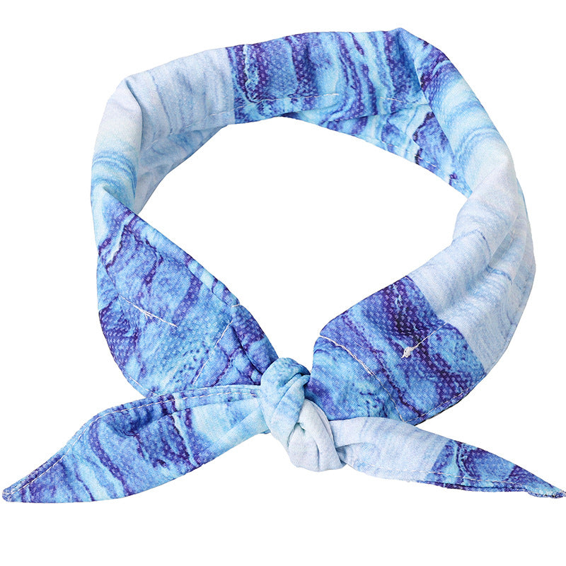Pet Fashion Cooling Cat Ice Scarf