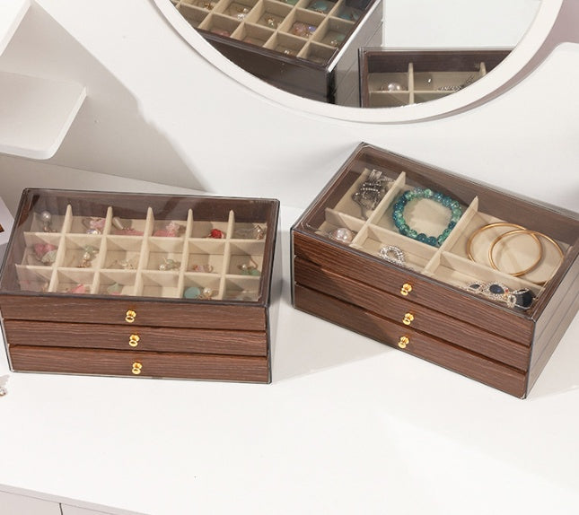 Multi-layer Jewelry Box High-grade Exquisite Necklace