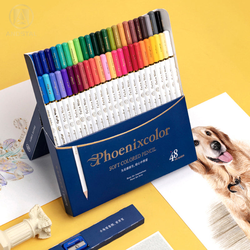 Oily Student Children's Art Hand-painted Special Colored Pencils