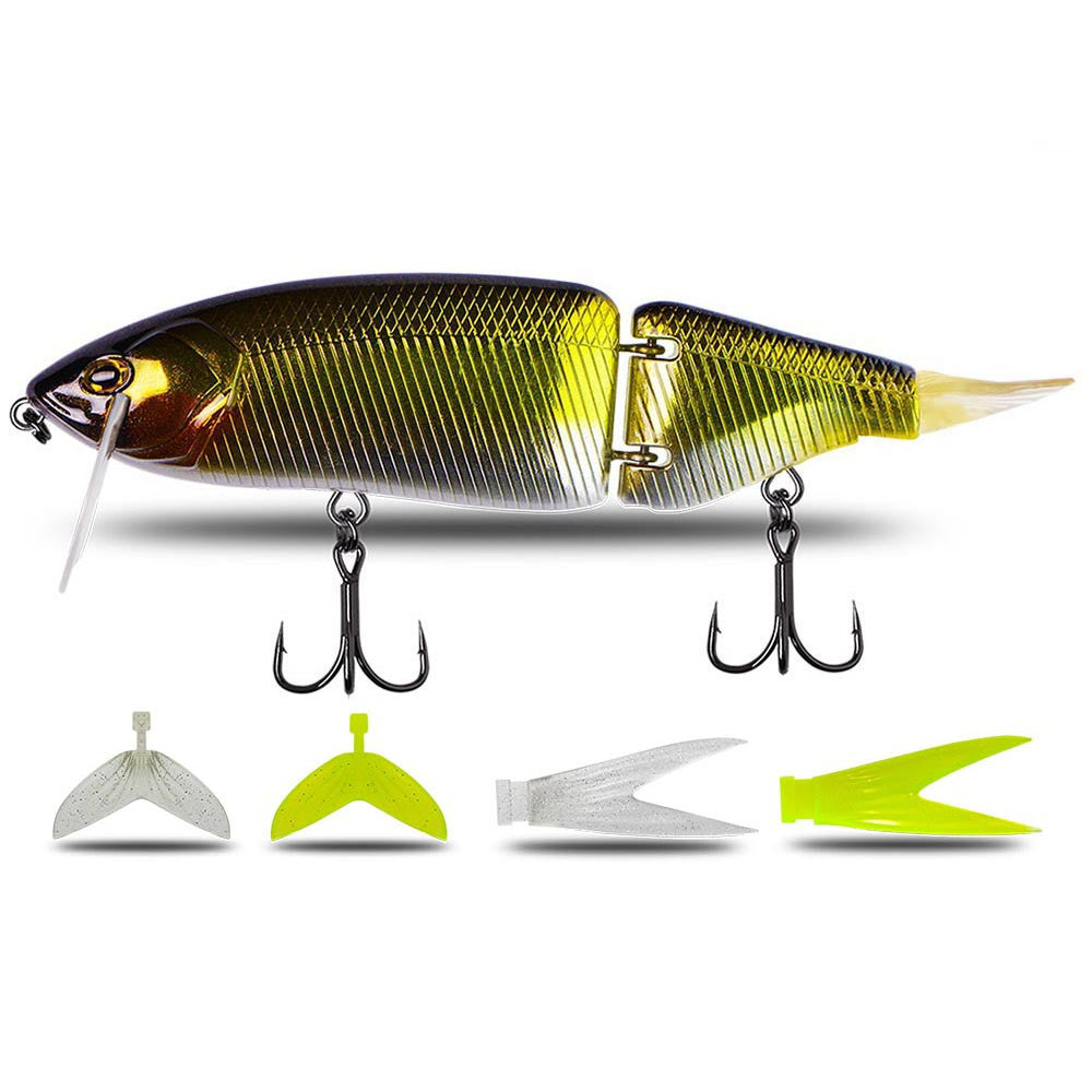 Sub-floating Water Multi-section Bionic False Bait