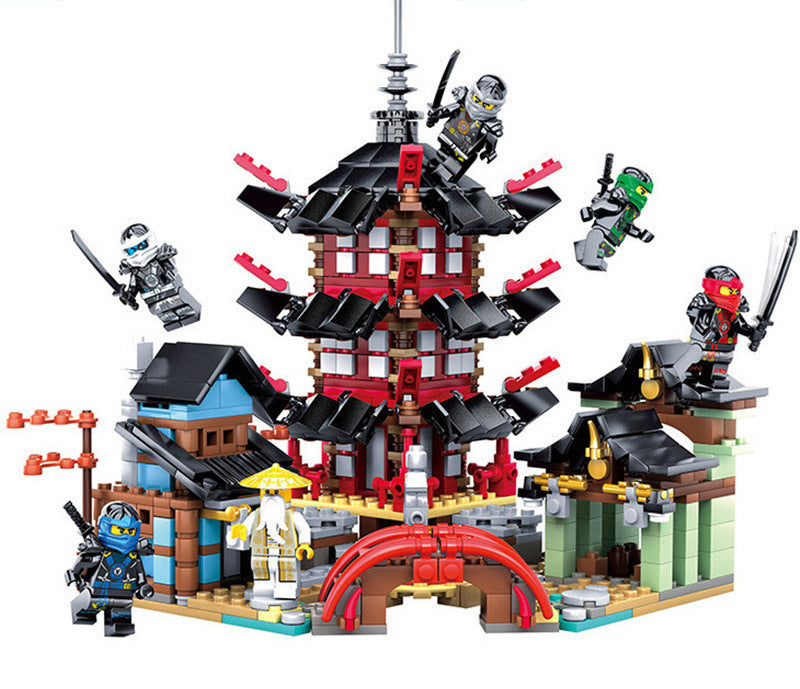 Assembled Building Block Model Children's Toy