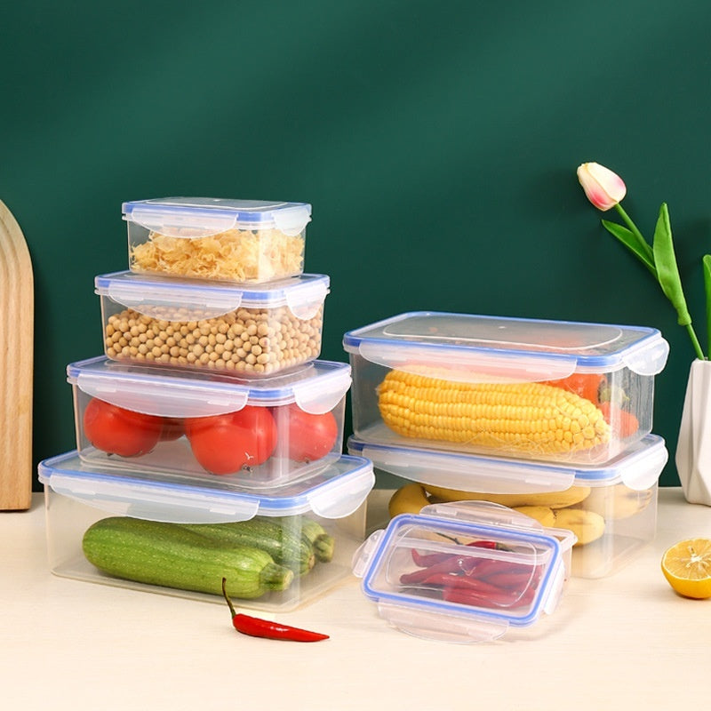 Vegetable And Egg Freezer With Lid Refrigerator Storage Box