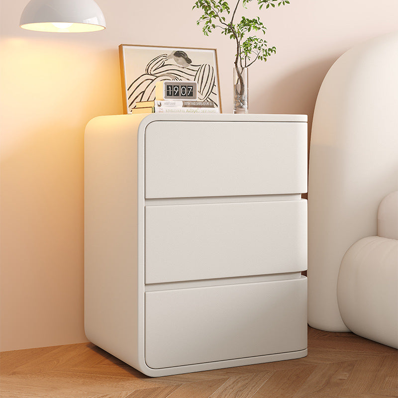 Household Bedroom Bedside Storage Cabinet Density Plate