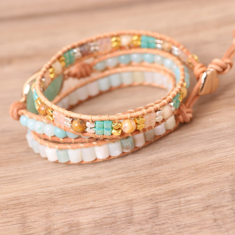 Fashion Woven Leather Women's Bracelet