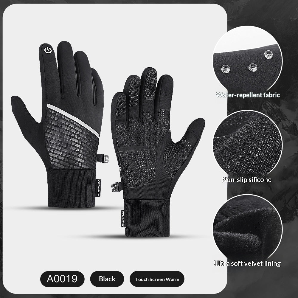 Thermal Windproof And Insulated Gloves For Skiing And Cycling