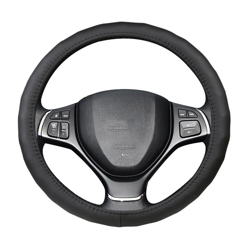 Four Seasons Leather Steering Wheel Cover