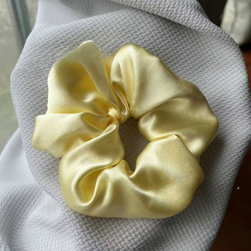 Silk Hair Ring Large Intestine Hair Ring 6CM Hair Rope
