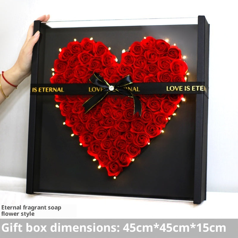 Valentine's Day Birthday Eternal Flower Bouquet Gift Box