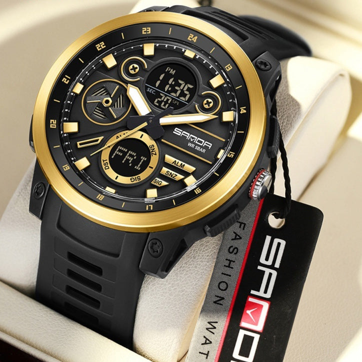Sports Trend Multifunctional Waterproof Alarm Clock Reminder Electronic Watch