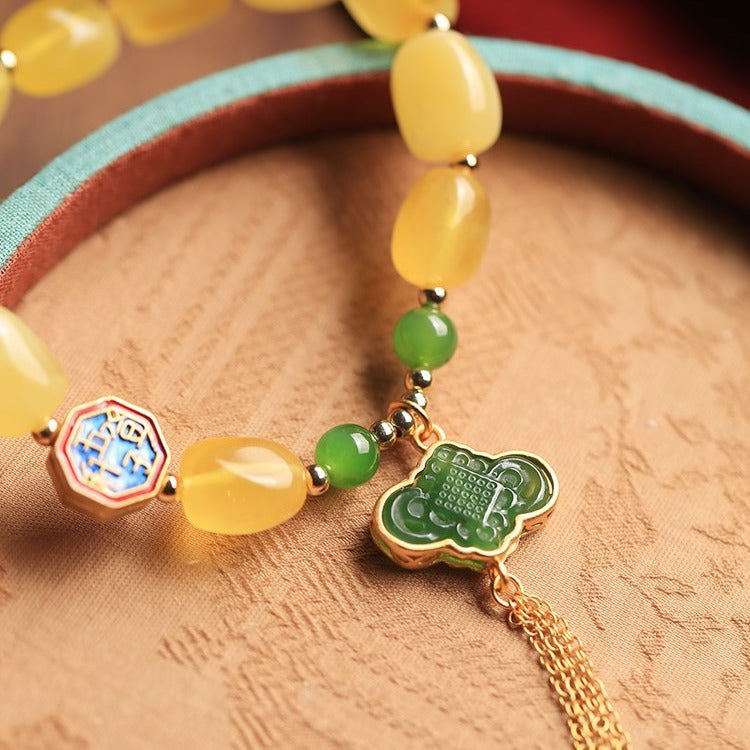 Fashion Personality Natural Beeswax Bracelet For Women