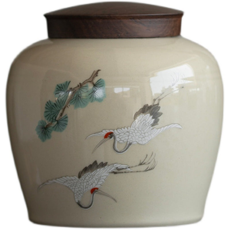 Boîte de conservation en porcelaine, pot de conservation.