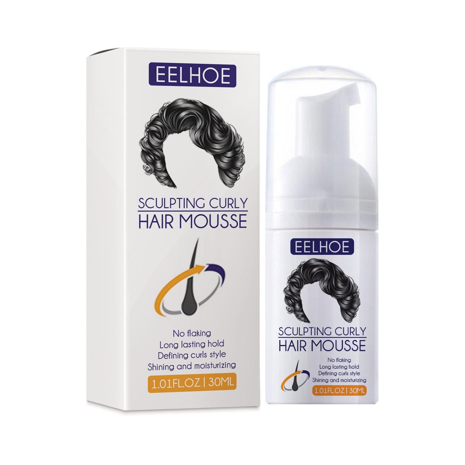 Styling Elastin Anti-frizz Curly Hair Plump Hair Spray